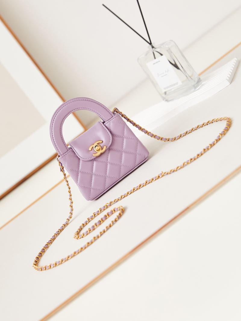 Ch**el top handle bags